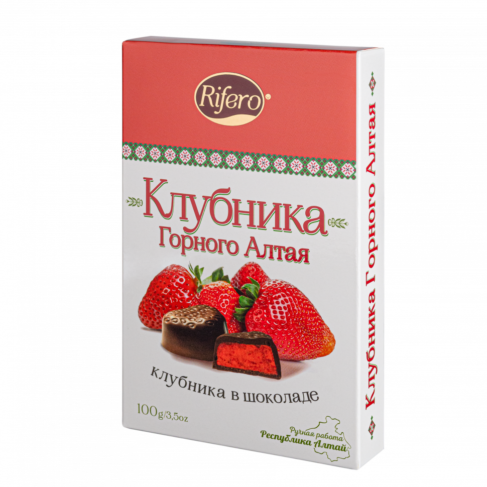  Риф и ко Конфеты "КЛУБНИКА Горного Алтая" 100г        в Гае